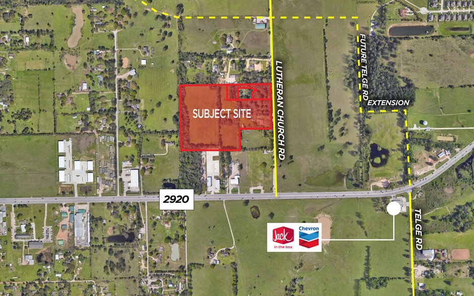 0 Lutheran Church Rd, Tomball, TX for sale - Building Photo - Image 1 of 1