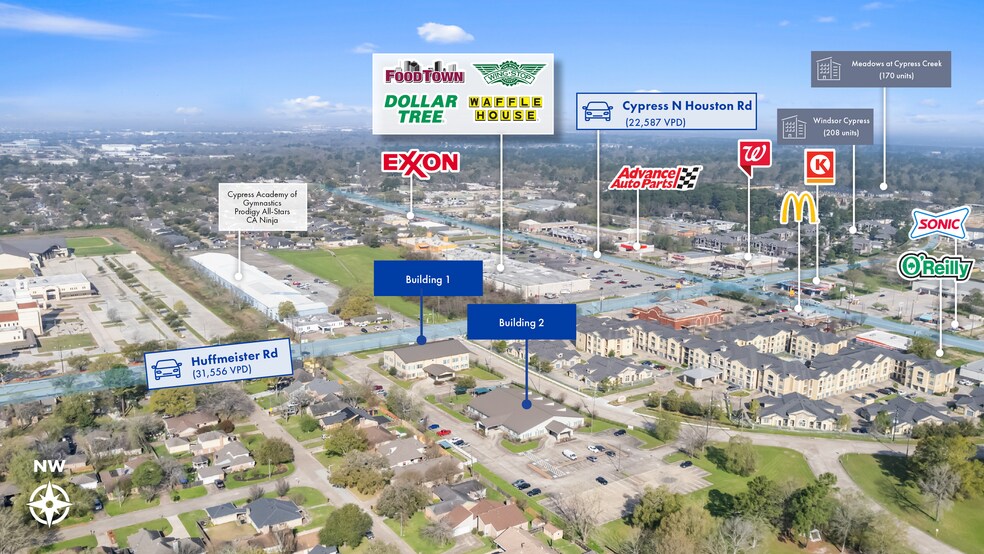 11820 Huffmeister Rd, Houston, TX à vendre - Photo du bâtiment - Image 3 de 4