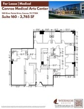 1501 River Pointe Dr, Conroe, TX for lease Floor Plan- Image 1 of 1