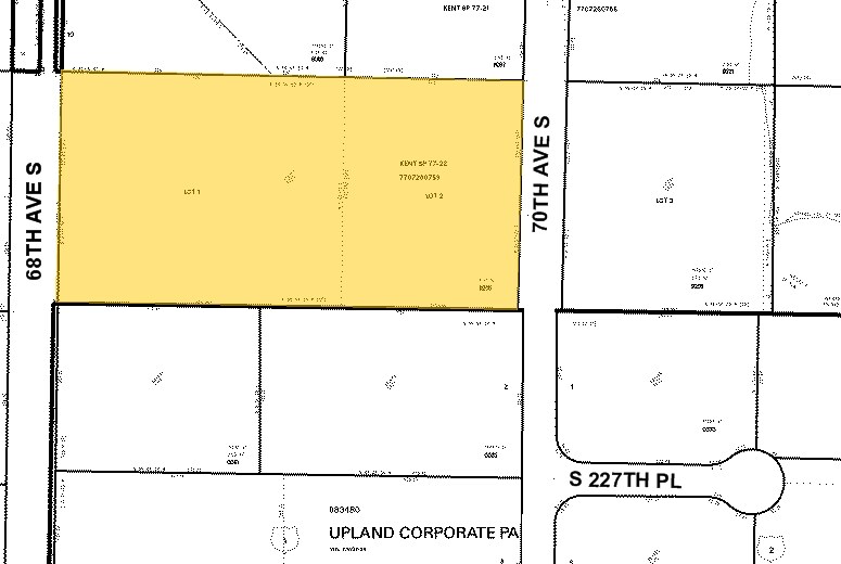 22405-22419 72nd Ave S, Kent, WA à louer - Plan cadastral - Image 2 de 6