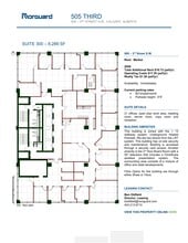 505 3rd St SW, Calgary, AB for lease Site Plan- Image 1 of 1