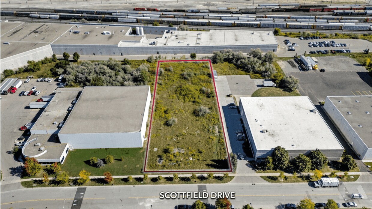 61 Scottfield Dr, Toronto, ON for lease Aerial- Image 1 of 2