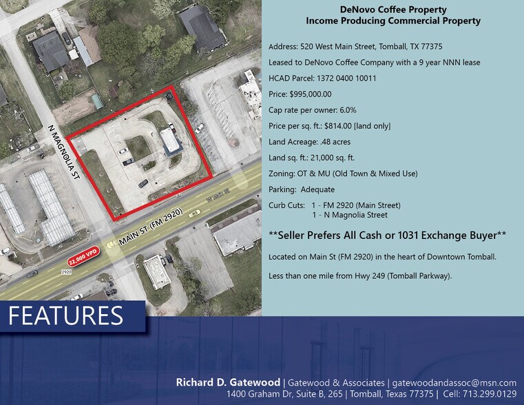 520 W Main St, Tomball, TX à vendre - Photo du bâtiment - Image 2 de 15