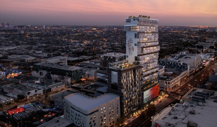 1000 N La Brea Ave, West Hollywood, CA for lease Primary Photo- Image 1 of 2