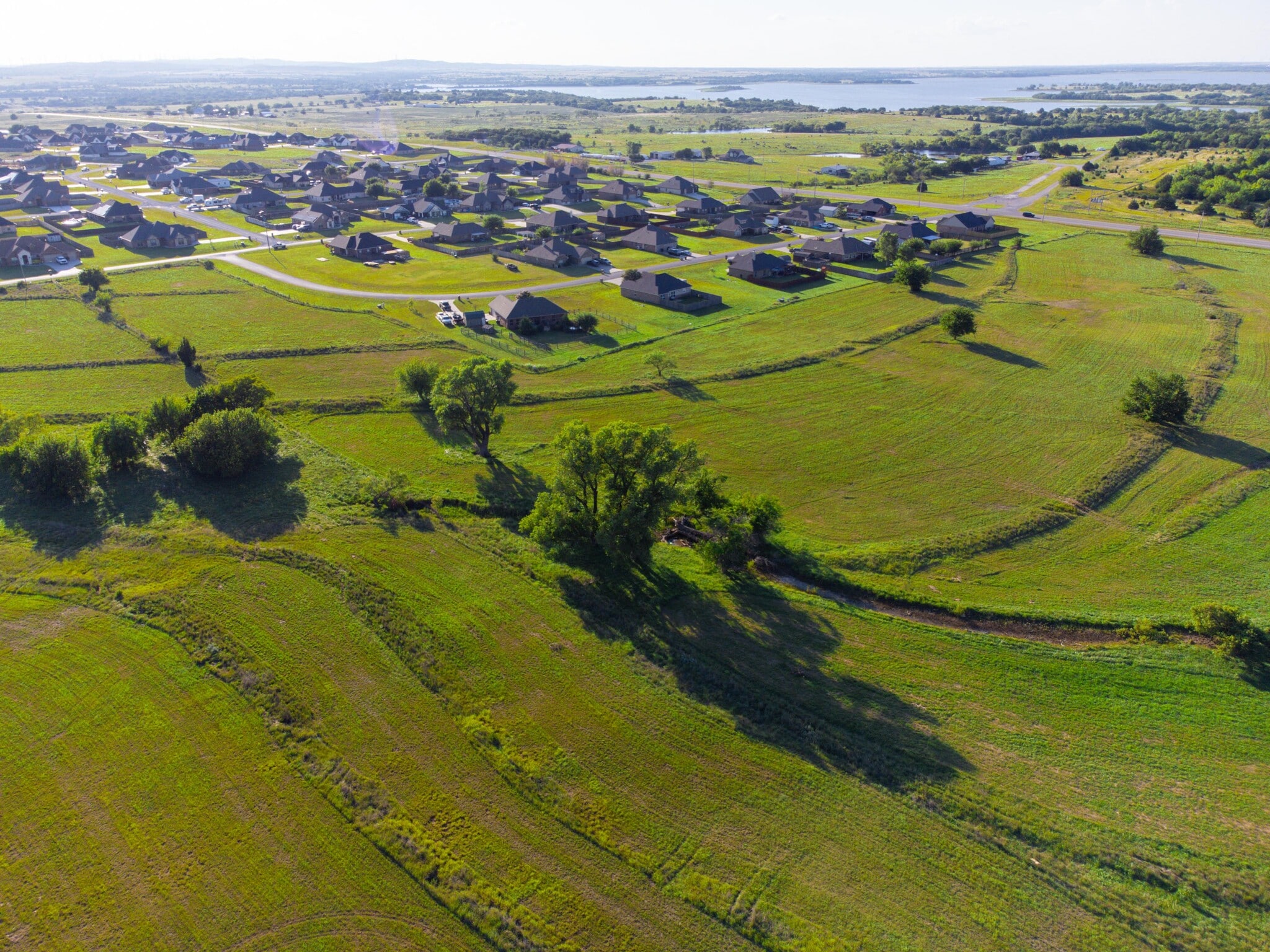 US Highway 277, Elgin, OK for sale Aerial- Image 1 of 14