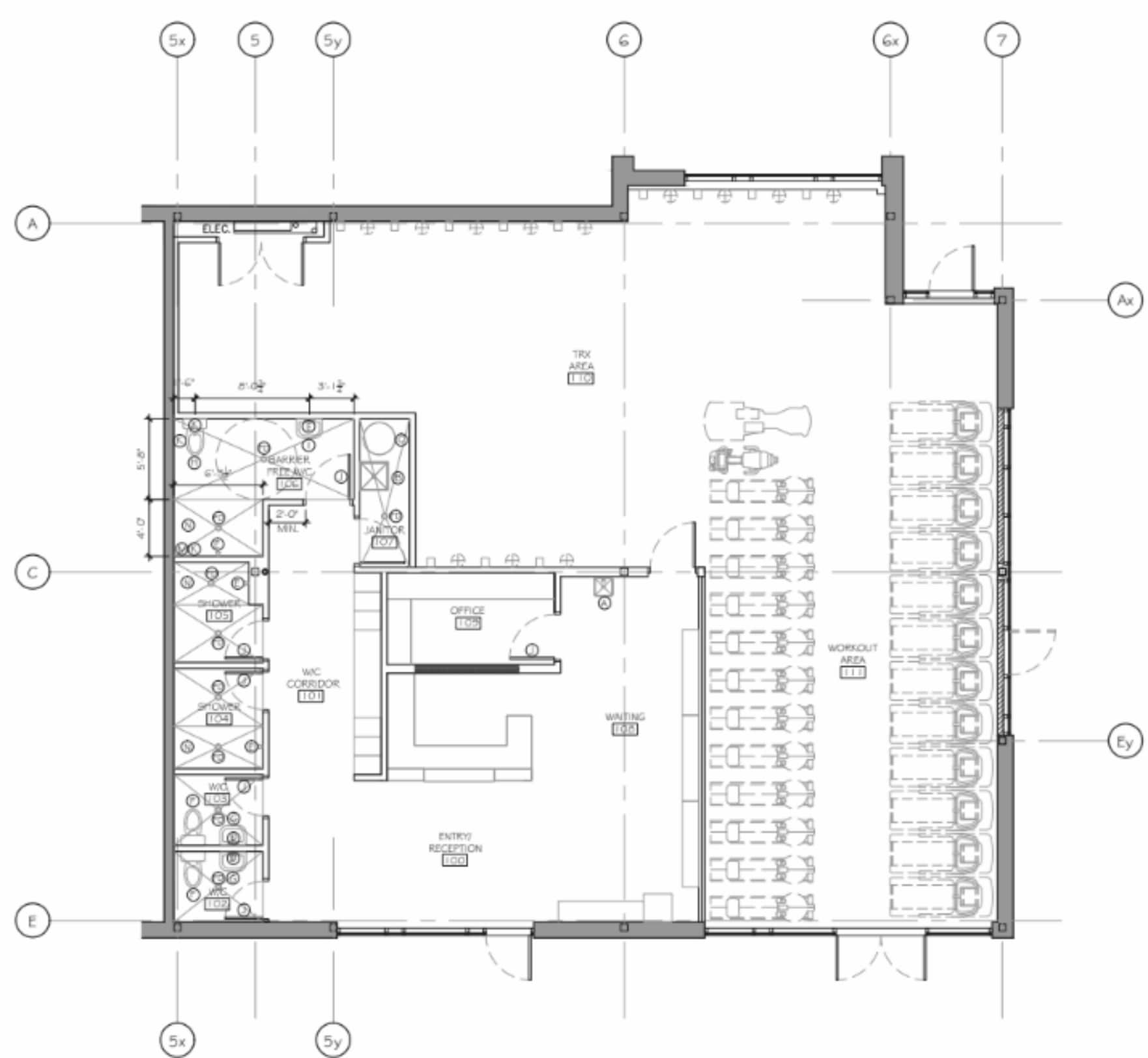 1445 Merivale Rd, Ottawa, ON for lease Floor Plan- Image 1 of 5