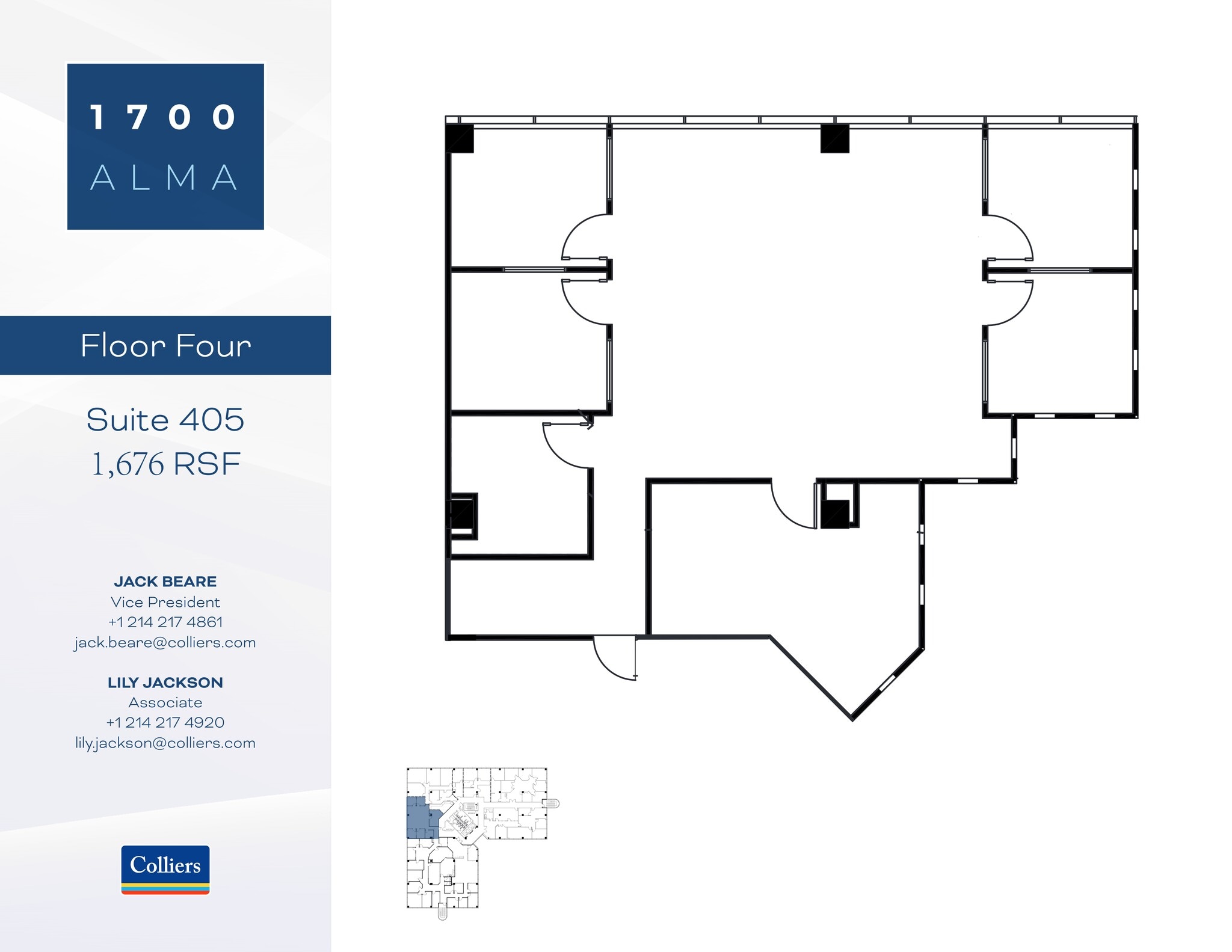 1700 Alma Dr, Plano, TX à louer Plan de site- Image 1 de 2