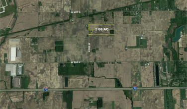 North 300 West, Greenfield, IN - AERIAL  map view