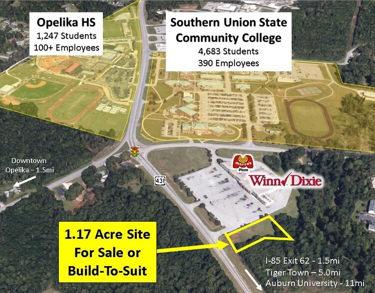 Fox Run Pkwy & West Point Pkwy, Opelika, AL à vendre - Autre - Image 2 de 5