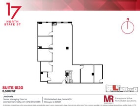 17 N State St, Chicago, IL for lease Floor Plan- Image 1 of 1