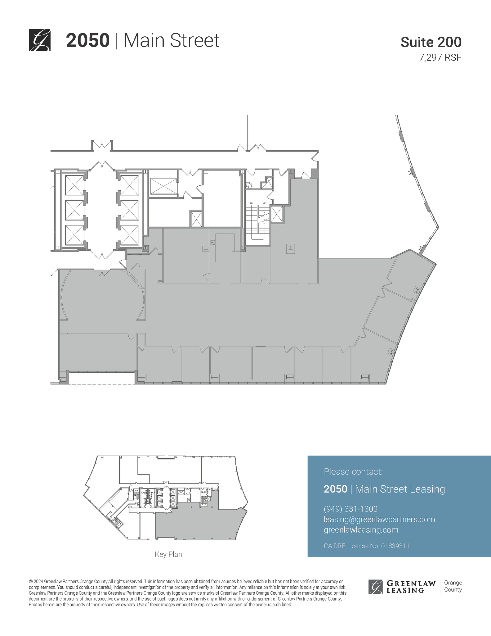 2040 Main St, Irvine, CA for lease Floor Plan- Image 1 of 4