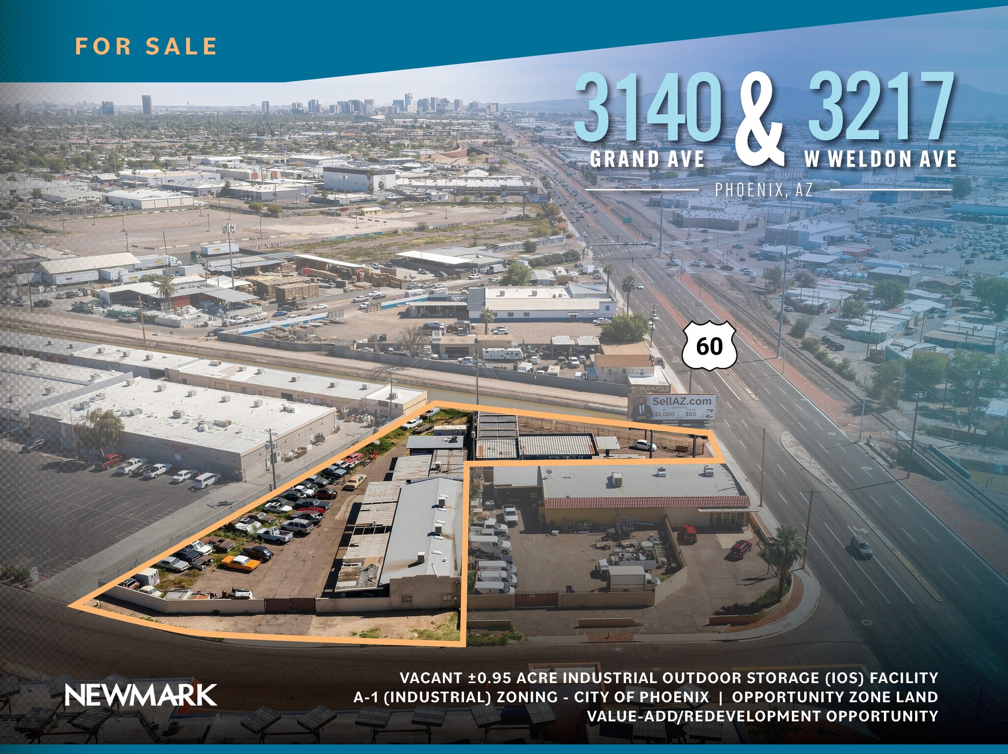 3140 Grand Ave & 3217 W Weldon Ave, Phoenix, AZ for sale Building Photo- Image 1 of 11