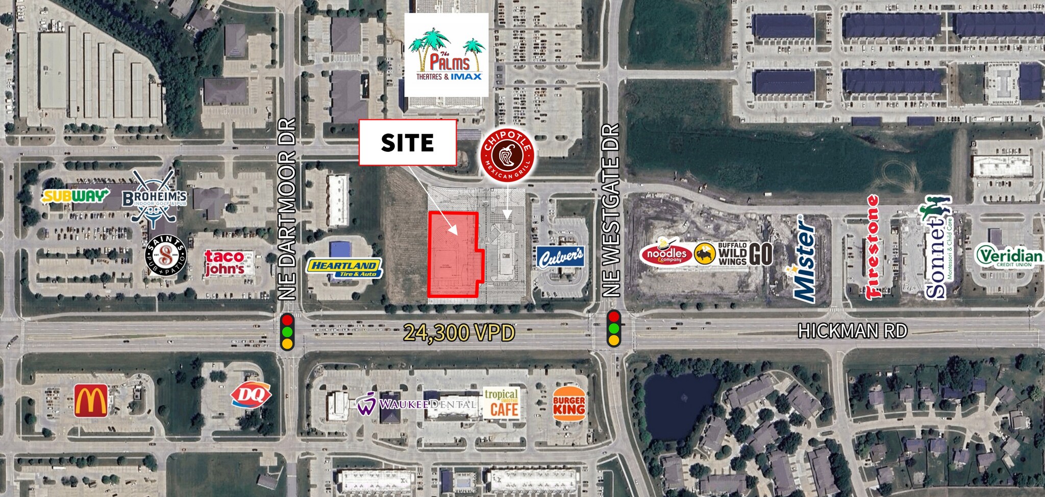 Hickman Rd, Waukee, IA à vendre Photo du bâtiment- Image 1 de 1