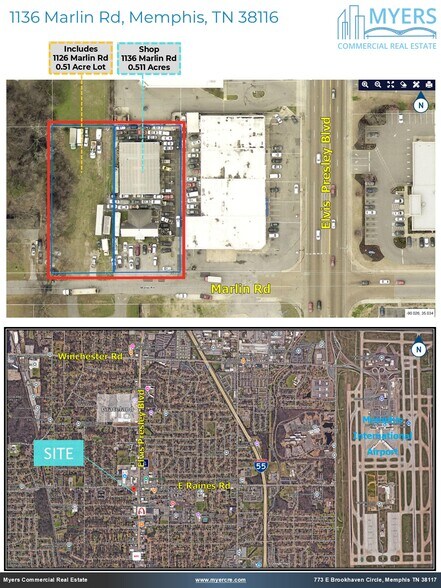 1136 Marlin Rd, Memphis, TN à vendre - Photo du bâtiment - Image 3 de 5