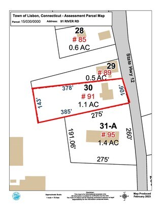 More details for 91 River Rd, Lisbon, CT - Land for Sale
