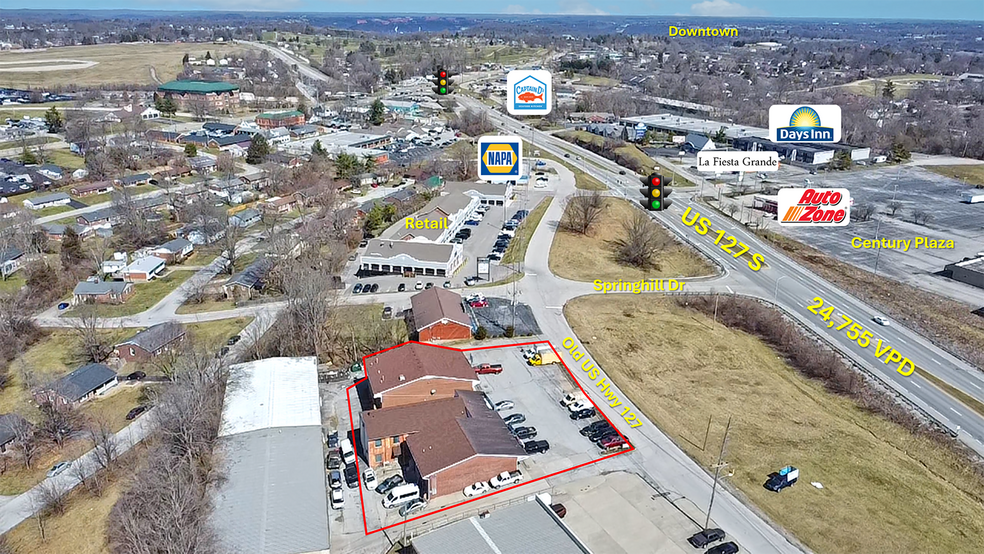 1122-1130 US Highway 127 S, Frankfort, KY for lease - Aerial - Image 2 of 5