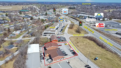 1122-1130 US Highway 127 S, Frankfort, KY - AERIAL  map view - Image1