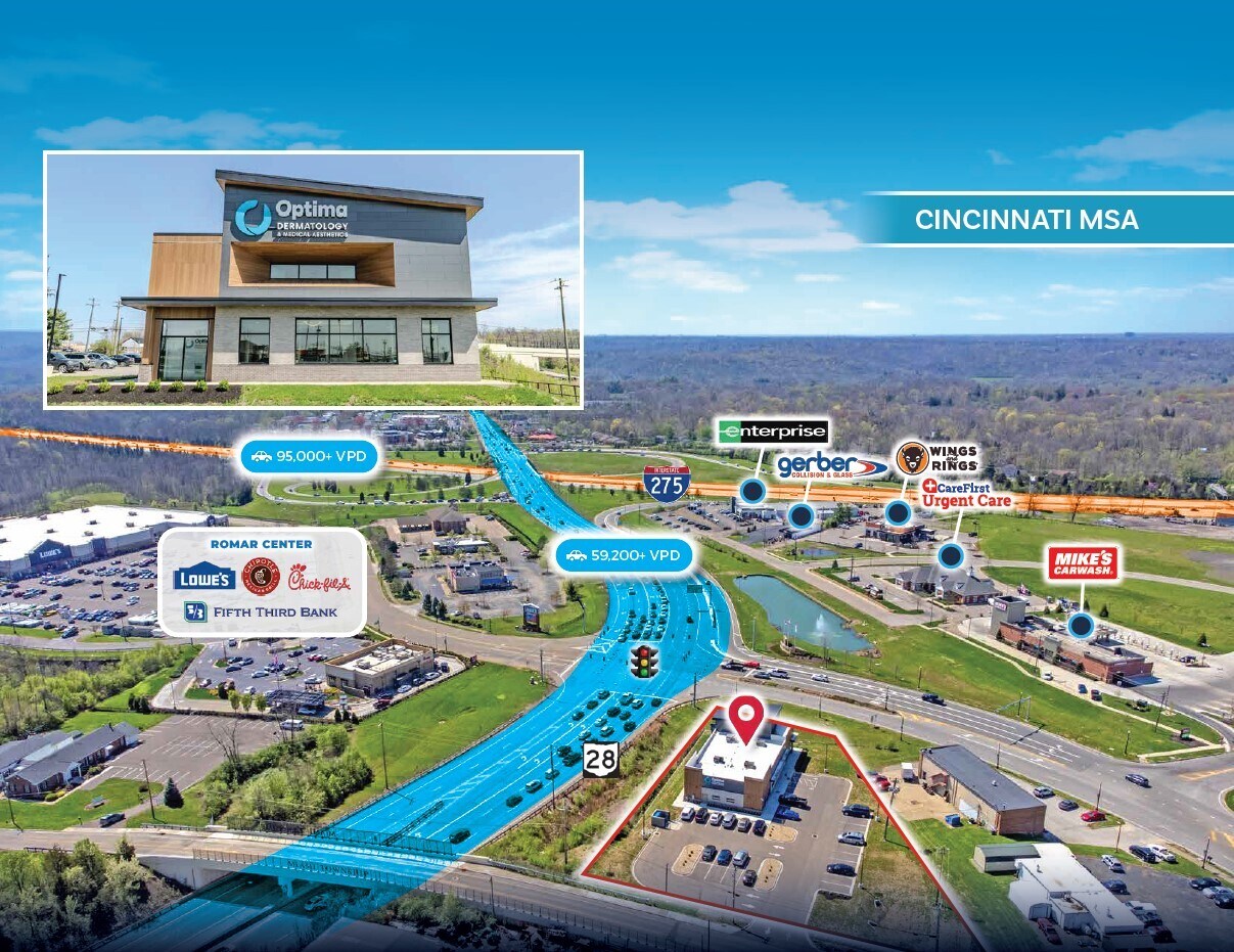 5817 Happy Hollow Rd, Milford, OH à vendre Photo du bâtiment- Image 1 de 10