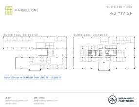 3700 Mansell Rd, Alpharetta, GA à louer Plan d  tage- Image 2 de 2