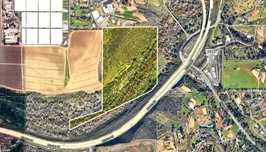 CA-76 & Old River Rd, Bonsall, CA - aerial  map view - Image1