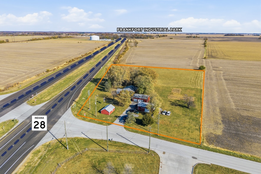 6965 W State Road 28, Frankfort, IN à vendre - Aérien - Image 3 de 4
