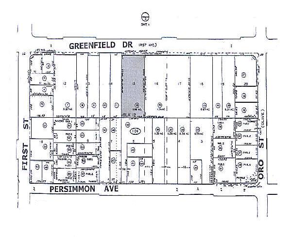 1145 Greenfield Dr, El Cajon, CA à louer - Plan cadastral - Image 2 de 8