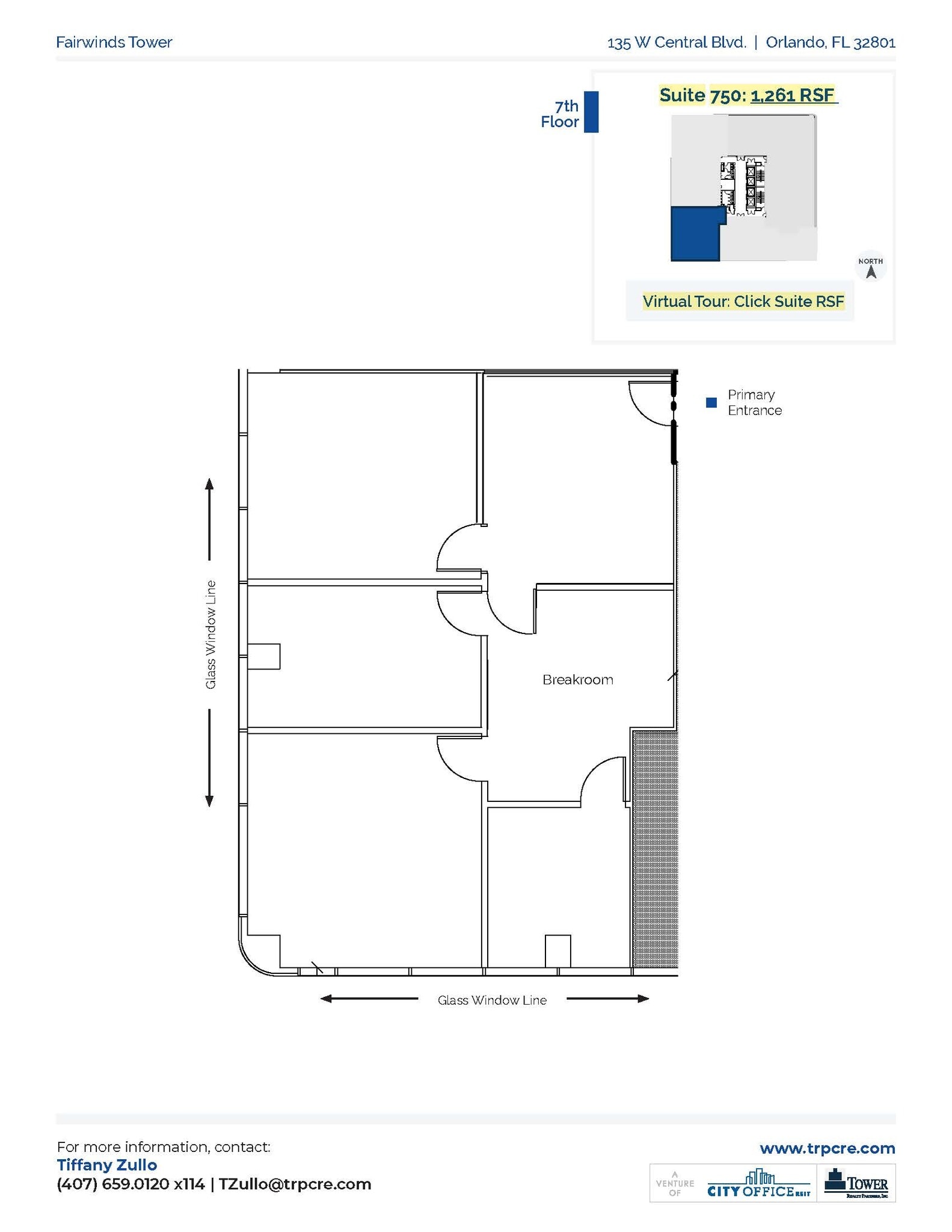 135 W Central Blvd, Orlando, FL for lease Floor Plan- Image 1 of 1