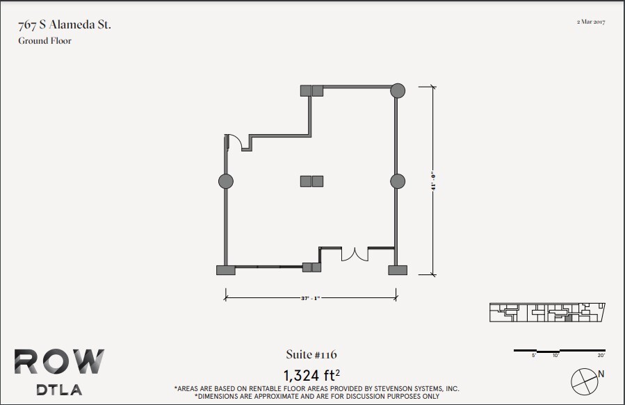 777 S Alameda St, Los Angeles, CA for lease Floor Plan- Image 1 of 1