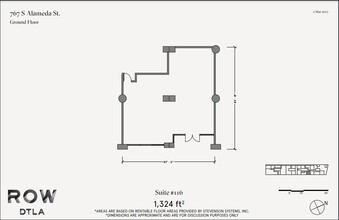 777 S Alameda St, Los Angeles, CA à louer Plan d’étage- Image 2 de 2