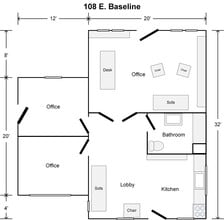 108 E Baseline Rd, Lafayette, CO à louer Plan d’étage- Image 1 de 12