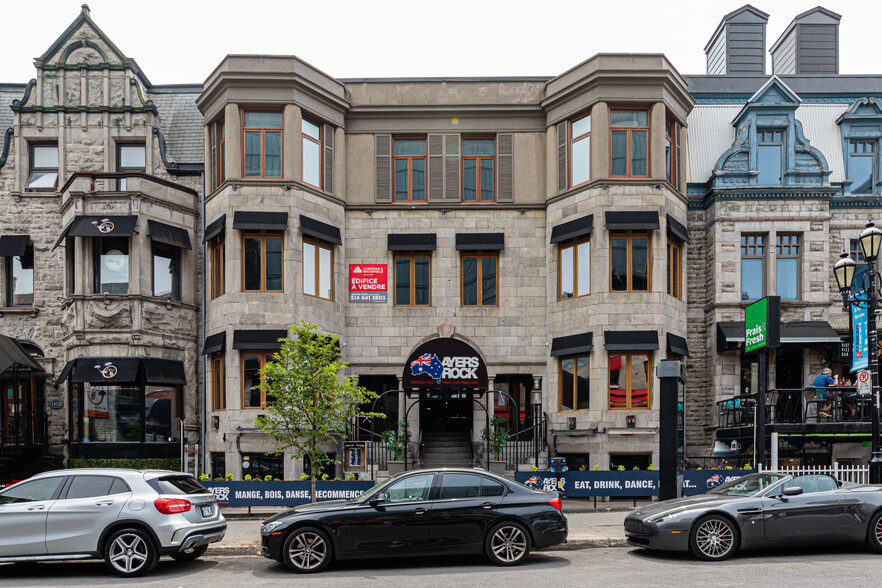 1454-1462 Rue Crescent, Montréal, QC à louer - Photo du bâtiment - Image 2 de 9