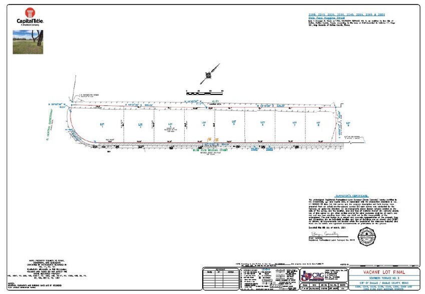 2214 Southland St, Dallas, TX à vendre - Plan de site - Image 2 de 4