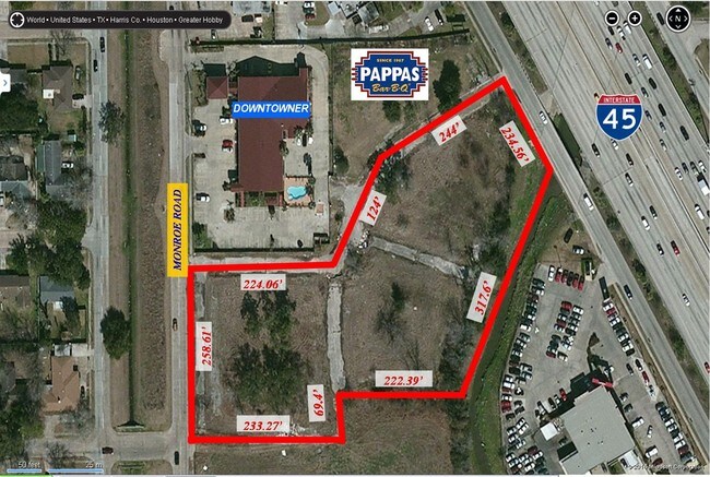 Plus de détails pour Gulf Freeway & Monroe Rd, Houston, TX - Terrain à vendre