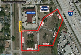 Plus de détails pour Gulf Fwy & Monroe Rd, Houston, TX - Terrain à vendre