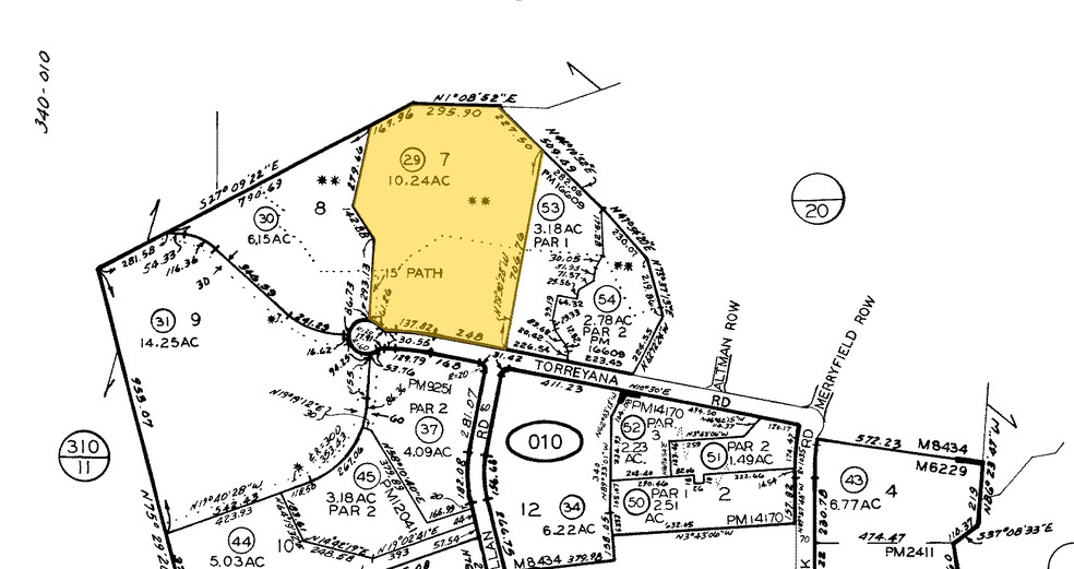 11011 Torreyana Rd, San Diego, CA à louer - Plan cadastral - Image 2 de 5