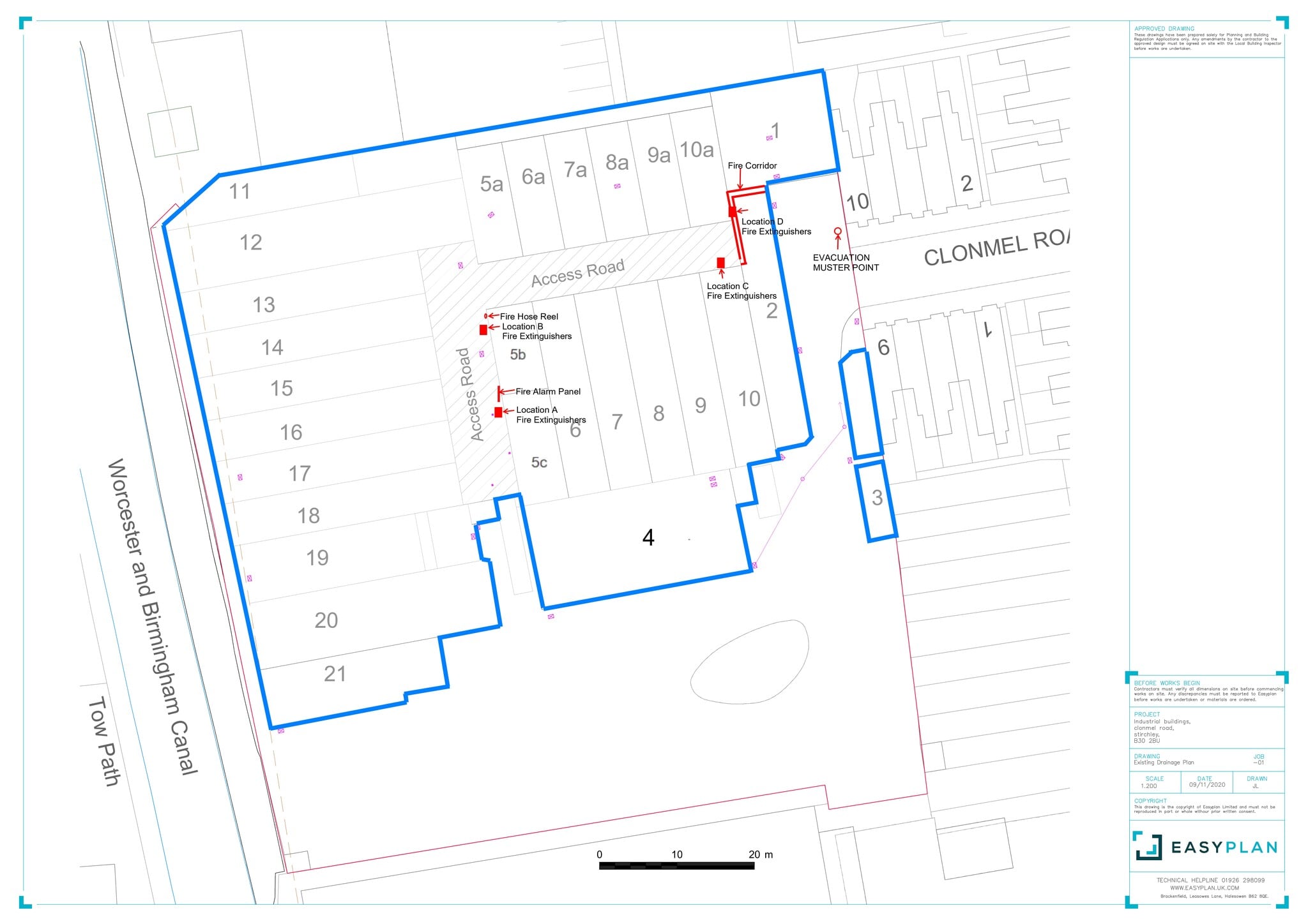 Clonmel Rd, Birmingham for lease Site Plan- Image 1 of 4