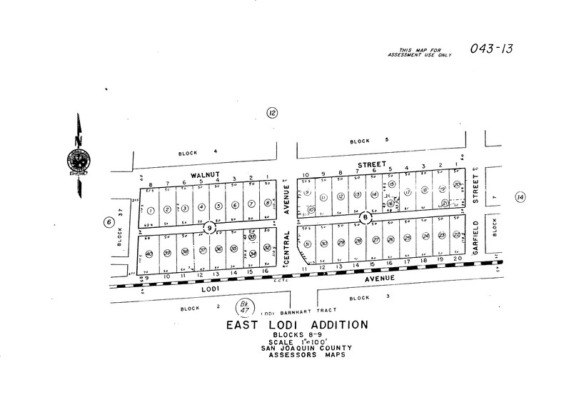 359 E Lodi Ave, Lodi, CA à louer - Plan cadastral - Image 2 de 8