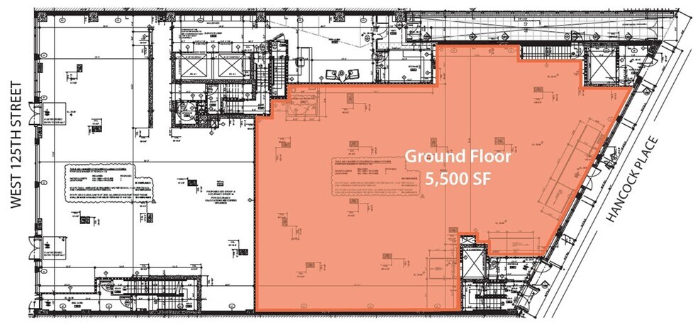 362 W 125th St, New York, NY à louer - Plan d’étage - Image 2 de 8