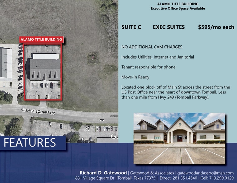 1002 Village Square Dr, Tomball, TX for lease - Building Photo - Image 2 of 6