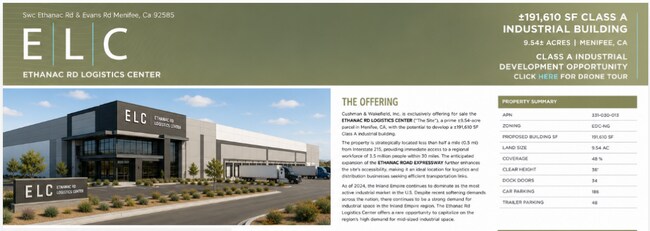 More details for SWC Ethanac Rd, Menifee, CA - Land for Sale