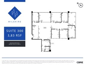 9595 Wilshire Blvd, Beverly Hills, CA à louer Plan de site- Image 1 de 1