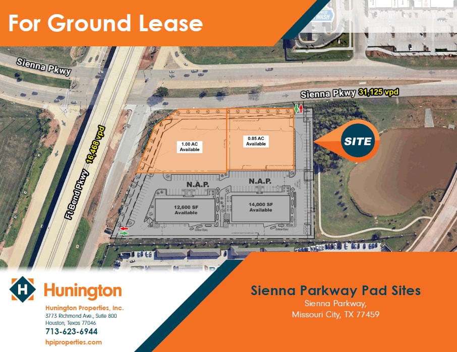 Sienna Pkwy, Missouri City, TX for lease Primary Photo- Image 1 of 2