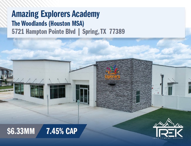 Plus de détails pour 5721 Hampton Pointe Blvd, Spring, TX - Commerce de détail à vendre