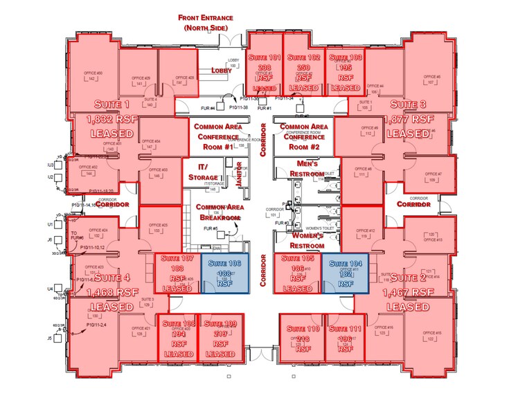 410 Enterprise Dr, Oxford, MS à louer - Plan d’étage - Image 2 de 7