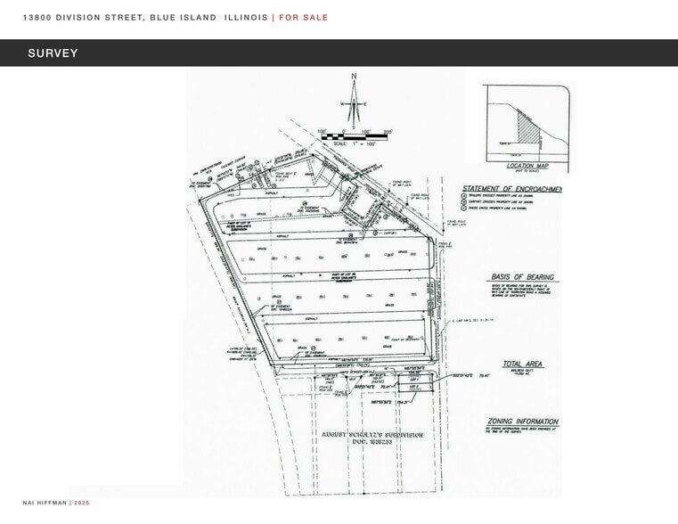 13800 Division St, Blue Island, IL for sale - Plat Map - Image 2 of 2