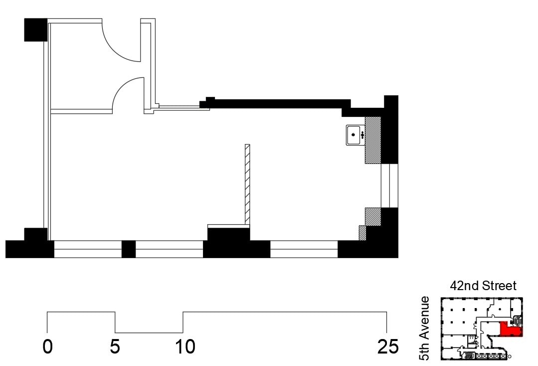 501 Fifth Ave, New York, NY à louer Plan d’étage- Image 1 de 1