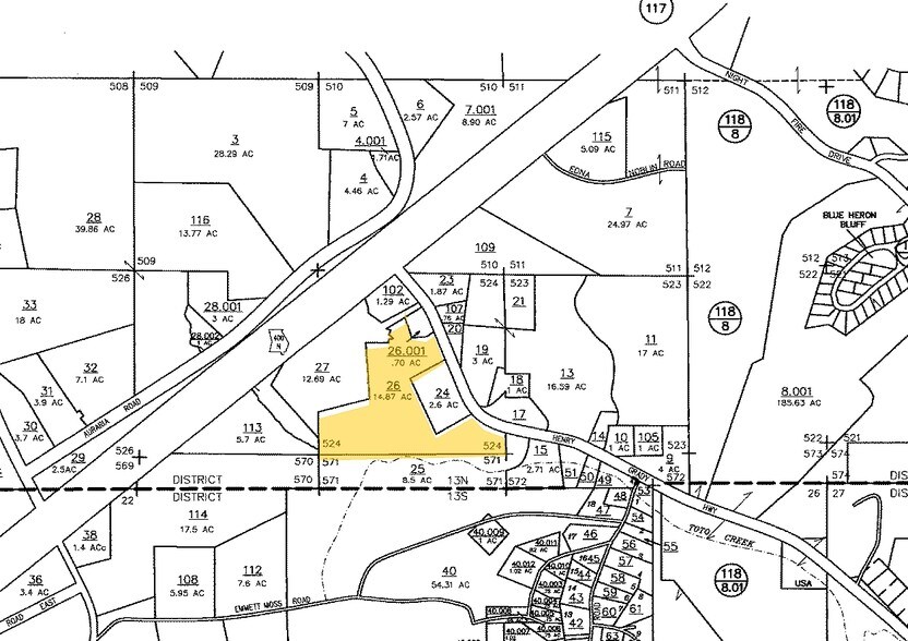 106 Henry Grady Hwy, Dawsonville, GA à vendre - Photo du bâtiment - Image 3 de 3