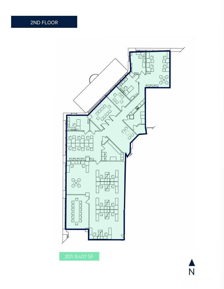 1100 1st St SE, Calgary, AB à louer Plan d’étage- Image 1 de 1