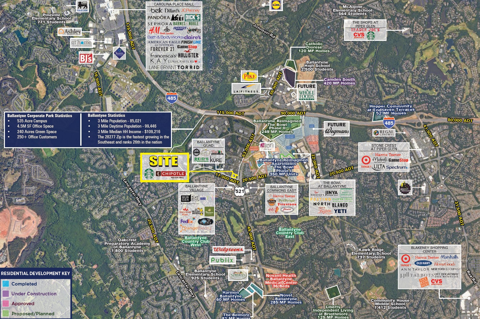 13855 Conlan Cir, Charlotte, NC for lease Aerial- Image 1 of 5
