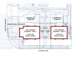7301-7351 Camino Colegio, Rohnert Park, CA for lease Site Plan- Image 1 of 2